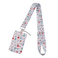 thumbnail image 1 of Tetero del titular de la tarjeta de identificación TETHER, LINDO PELEOLO LANYARD, ID Protector para enfermera de regalo Patrón C, 1 of 7