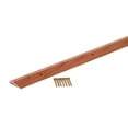 thumbnail image 5 of M-D Building Products 40124 1-3/8 In. X 36 In. Cherry Aluminum METAL DECOR® Carpet Trim w/ Screw Nails, 5 of 8