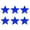 Blue, variant on 6pcs Reflective Star Decals for Car Motorcycles Night Visibility Safety Stickers Enhanced Nighttime Safety Easy to Apply