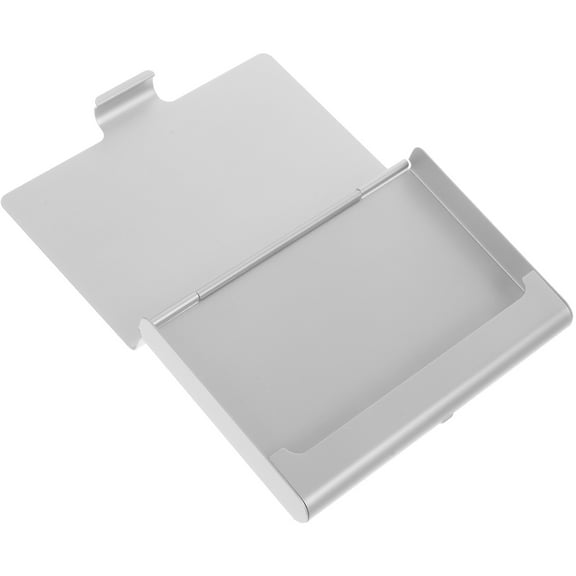 ORDDIART Aluminium Alloy Name Cards Box Business Card Storage Case Portable Waterproof 1Set