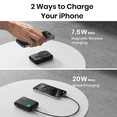 thumbnail image 3 of INIU BI-B43 MagPro 10000mAh Magnetic Wireless Power Bank - Black, 3 of 7
