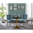 thumbnail image 2 of Drive 28" Round Wood Top Dining Table, Black Gold, 2 of 5