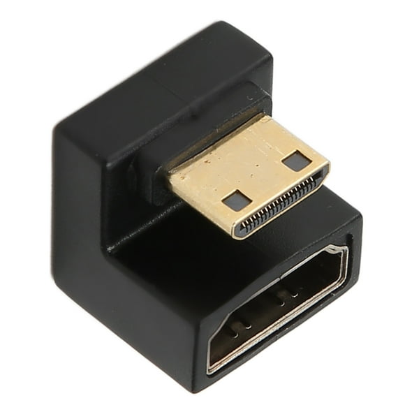 Mini HD To HD Female Adapter, Mini HD To HD Adapter 8K 4K 1080P 48Gbps Transmission U Shaped For Projector