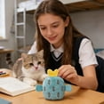 thumbnail image 4 of Cute Fruit Shaped Plush Squeaky Dog & Cat Toys Interactive Crinkle Sound Pet Chew Toys with Catnip or Squeaker Option Soft Stuffed Puppy Teething Toys, 4 of 5