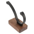 thumbnail image 3 of No Drill Towel Hook Black Wall Hanging Hooks Perfect For Bathroom And Garage Punching-free Installation 1Set, 3 of 4