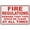 Warning Sign 1, variant on This Valve Controls Automatic Sprinkler System Sign 8"x12", Aluminum Tin Warning Signs for Home Outdoor Garden, Durable Fire Safety Sign