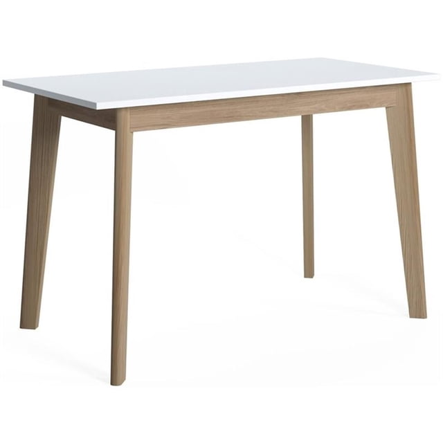 Mod-Arte Doco Bureau de Bureau Moderne en MDF et Bois Manufacturé Chêne/blanc