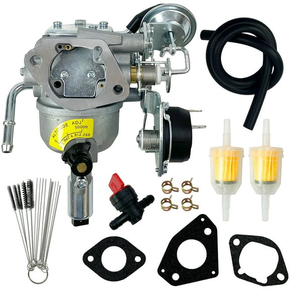 Carburetor Fits for Onan 5500 7000 Grand Marquis Gold Generator HGJAA HGJAB-901D HGJAB-900 HGJAC 5.5HGJAB-6755K Replaces 541-0765, 146-0774, 141-0983 With Cleaning Brush and Gaskets