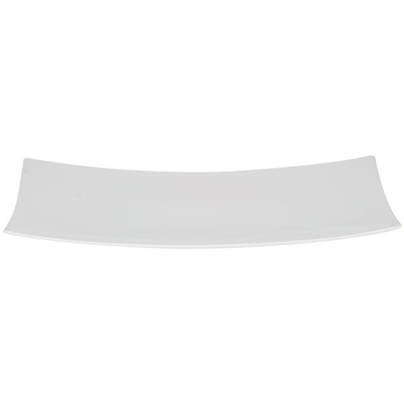 Red Vanilla  Extreme White Rectangular Platter 12.75" x 9"