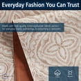 thumbnail image 4 of Mainstays Farmhouse Table Runner Summer Boho Brown Fabric, 14" x 72", Medallion, 4 of 10