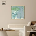 thumbnail image 4 of Lilly Pad Abstract II Canvas Coastal Farmhouse Wall Art by Art Remedy, Gold Frame, 40" x 40", 4 of 8