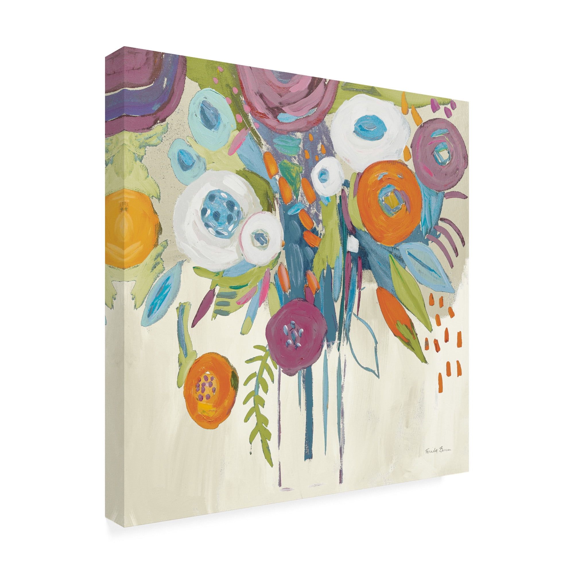 Trademark Fine Art 'Midnight Magic Autumn' Canvas Art by Farida Zaman