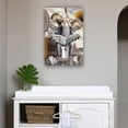 thumbnail image 3 of Funny Elephant Poster Bathroom Wall Decor Artwork Kitchen Vertical Canvas Bedroom Print Pictures for Hallway Wall Painting Panel Giclee Print, 3 of 6