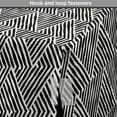 thumbnail image 4 of Abstract Dog Crate Cover, Monochrome Design Triangles Art of Brushstrokes Abstract Layout, Easy to Use Pet Kennel Cover Small Dogs Puppies Kittens, 7 Sizes, White and Charcoal Grey, by Ambesonne, 4 of 6