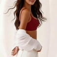 thumbnail image 7 of Bosfbaoi Women's Seamless Wireless Push Up Bra, Crisscross Cutout Adjustable Strap Invisible Bralette, Lightweight Comfort Everyday Wear for Women, Size S-XL, 7 of 7