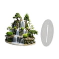 thumbnail image 2 of predolo 2D Tabletop Water Fountain Decor, Acrylic Desktop Plaque for Bedroom Living Room, 2 of 8