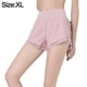 thumbnail image 2 of Pantalones cortos para correr para mujer, cintura elástica, cintura alta, bolsillos, deportivos, para gimnasio, 2 of 6