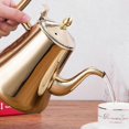 thumbnail image 3 of Stainless Steel Teapot, 1L Teapot with Removable Infuser, 3 of 5