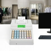 Electronic Cash Register with 40 Keys, Money Register Pos Systems for Small Business System Connected for Restaurant,Supermarket,Department Store,Bookstore