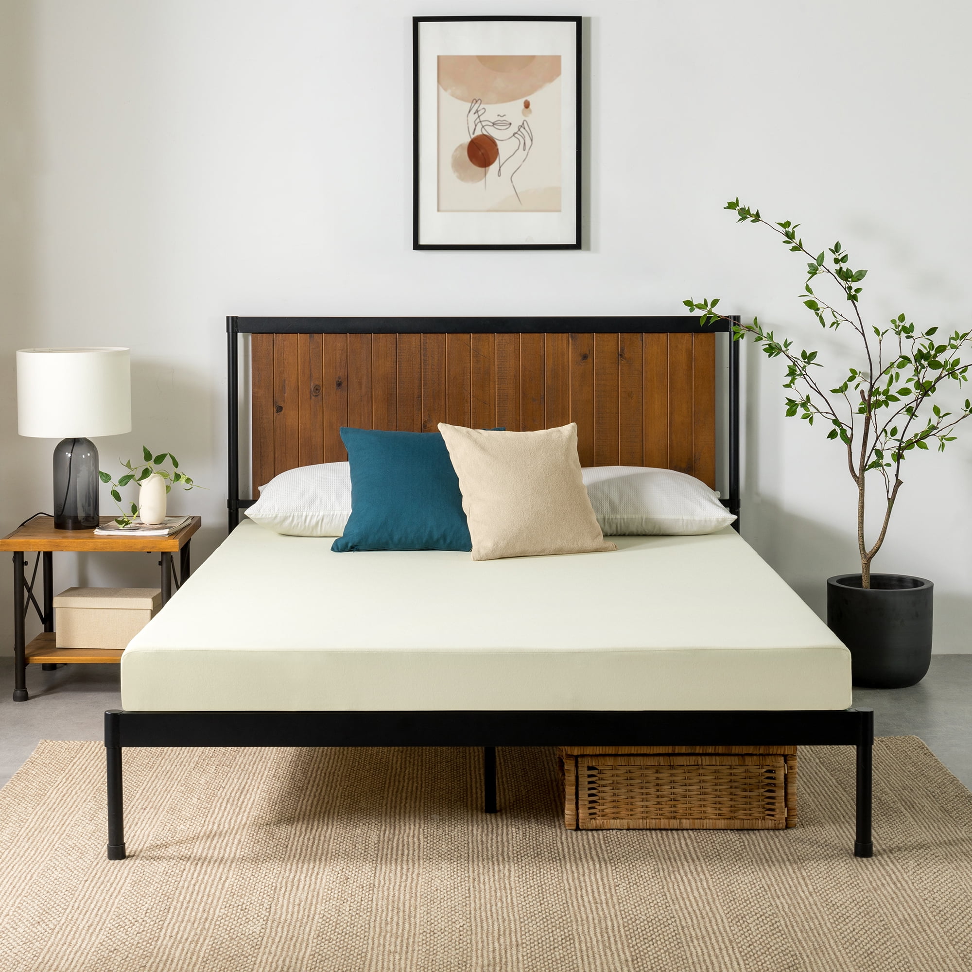 Zinus Gel Airflow 5" Twin Tight Top Memory Foam Mattress