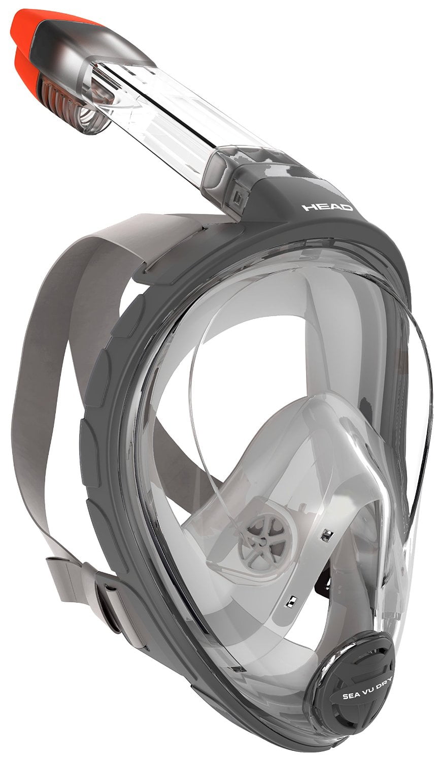HEAD Sea VU Dry Full Face Snorkeling Mask, Large X-Large by Ocean Reef