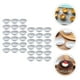 thumbnail image 3 of 46 moldes de aluminio para tartaletas de huevo, moldes gruesos para cupcakes y muffins., 3 of 7