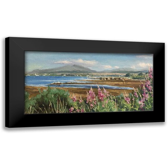 Strube, Ling 14x9 Black Modern Framed Museum Art Print Titled - Scotland Landscape