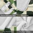 thumbnail image 3 of Yayeee Throw Blanket for Couch Soft Warm 50" x 60" Sofa Chair Bed Decoration, Green Circle, 3 of 7
