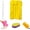 Yellow, variant on Duster Refills Reusable, 360° Electrostatic Duster Refills - The Sustainable Choice for A Dust-Free Home - Washable Reusable Duster Refills with Microfiber Dusting Heads for Home Cleaning