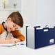thumbnail image 5 of Organizador de carpetas expandible con 13 bolsillos | Organizador portátil de recibos de facturación con pestañas de color | Para facturas mensuales, documentos y papel A4 en la escuela, la oficina, 5 of 6