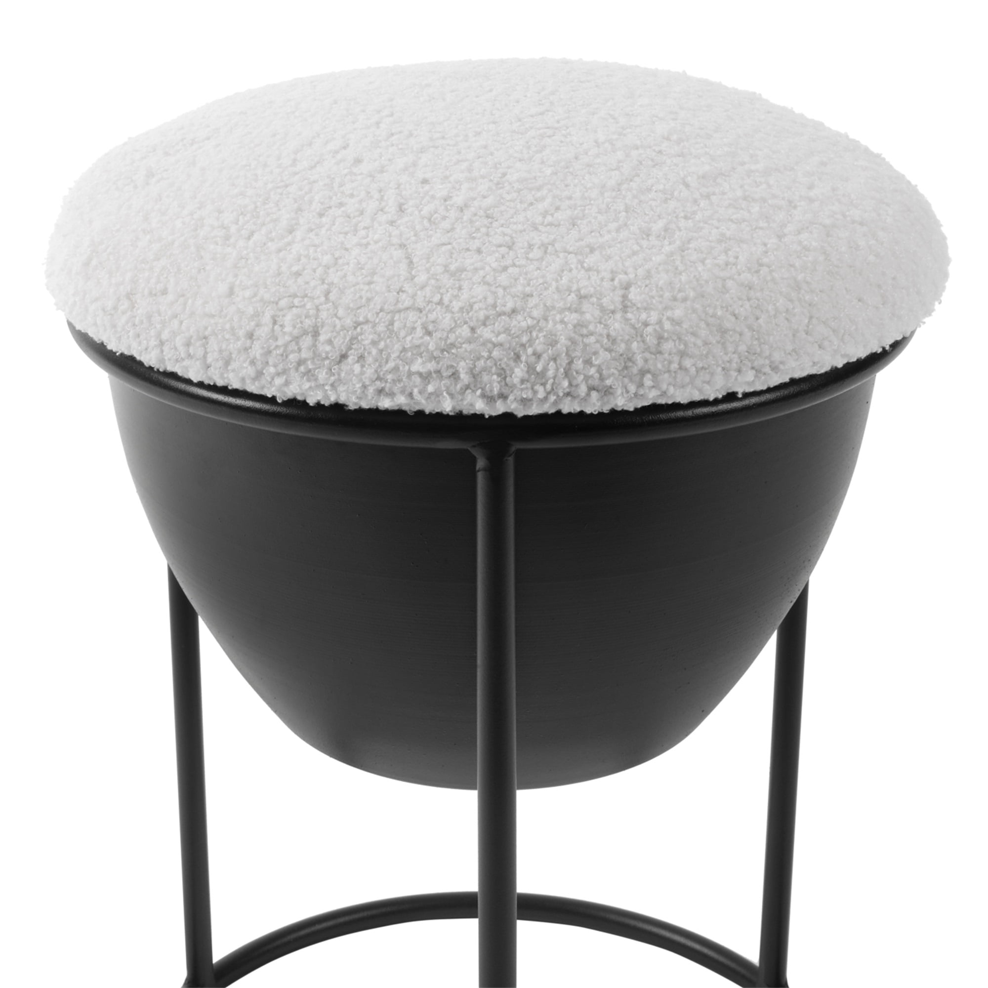 Resenkos Round Vanity Stool Chair for Makeup Room, Vanity Bench Foot Stools Ottoman with Metal Legs Resenkos Round Vanity Stool Chair for Makeup Room, Vanity Bench Foot Stools Ottoman with Metal Legs