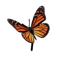 thumbnail image 3 of Decoración de mariposas de jardín, estatuas de mariposas artificiales, regalo hecho a mano, figuritas de mariposas simuladas para decoración de Patio C, 3 of 8