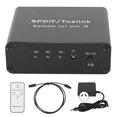 thumbnail image 1 of SPDIF/para TosLink Switcher Dispositivo de conmutación 3x1 con control remoto Conmutador de salida 3 en 1 Enchufe 100V‑240VAU, 1 of 5