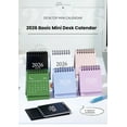thumbnail image 5 of 6 Pcs Mini Desk Calendar 2026 Gifts Set Standing Flip Small Desk Calendar with Stickers for Crafts Teachers Employee Appreciation Christmas New Year Gifts Bulk, 5 of 10