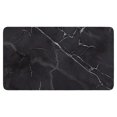 thumbnail image 1 of 17x30 Black Bath Mat from Color&Geometry - Quick-Drying Absorbent Non-Slip - Door Mat for Your Bathroom Shower or Vanity, 1 of 6