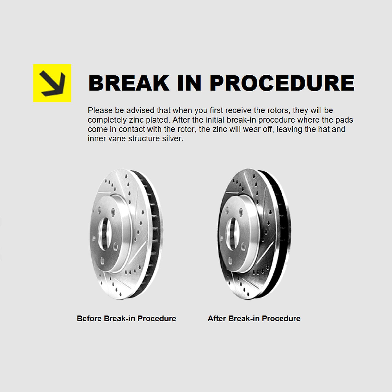 Hart Brakes Front Rear Brakes and Rotors Kit |Front Rear Brake ...