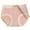Pink, variant on Clearance under 5 Women's Fall And Winter Underwear Cotton Women's Mid Waist Plus Size Women's Cotton Underpants Pink M