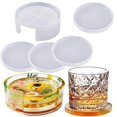thumbnail image 1 of 4 Pcs Moules en Silicone pour Résine Époxy avec Boîte de Rangement, 1 of 5