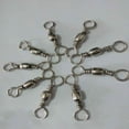 thumbnail image 2 of Paquete de 100 conectores giratorios de pesca Yuarrent accesorios de aparejos de Pescar Negro Talla 12, 2 of 5
