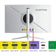 thumbnail image 2 of Monitor Sceptre Curved QHD HDR1000 de 32 pulgadas, 2560 x 1440, 165 Hz, 2 of 5