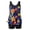 Purple, variant on Womens Tankini Swimsuits with Shorts Two Piece Tummy Control Bathing Suits High Neck Swimwear