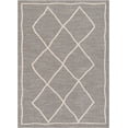 thumbnail image 2 of Well Woven Harlow Cora Moroccan Lattice Trellis Taupe 7'10" x 9'10" Area Rug, 2 of 7