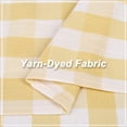 thumbnail image 3 of 2 Pcs Plaid Valances Curtain, Buffalo Check Rod Pocket Small Window Curtain Home Decor, 3 of 7