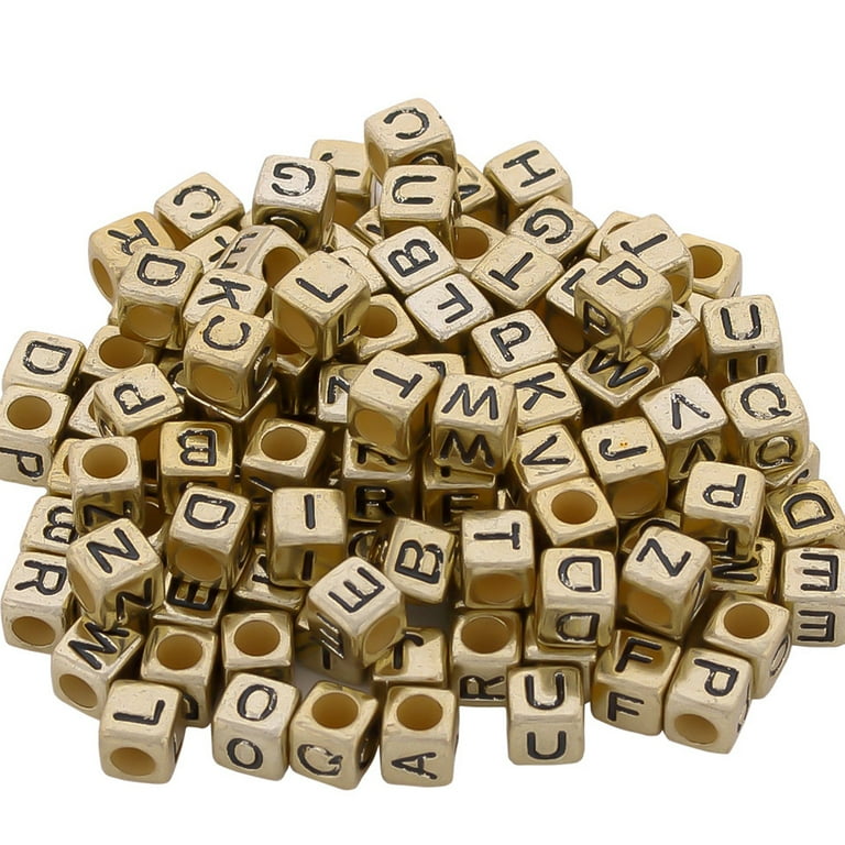 Tiny Letter Alphabet Beads Small Jewelry Making Supplies Creative