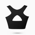 thumbnail image 3 of WTOBBY Women's Lace Front Closure Wireless Bra with Vest Style and Extended Underband, No Underwire for Comfort, Supportive Fit for Larger Frames, Ideal for Full Coverage,Black 34, 3 of 5