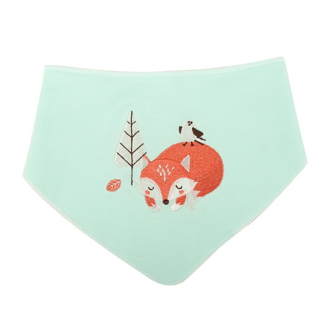 Lindo babero para bebé, babero insular cómodo de algodón para recién nacidos Babero insular para bebé diseñado para precisión