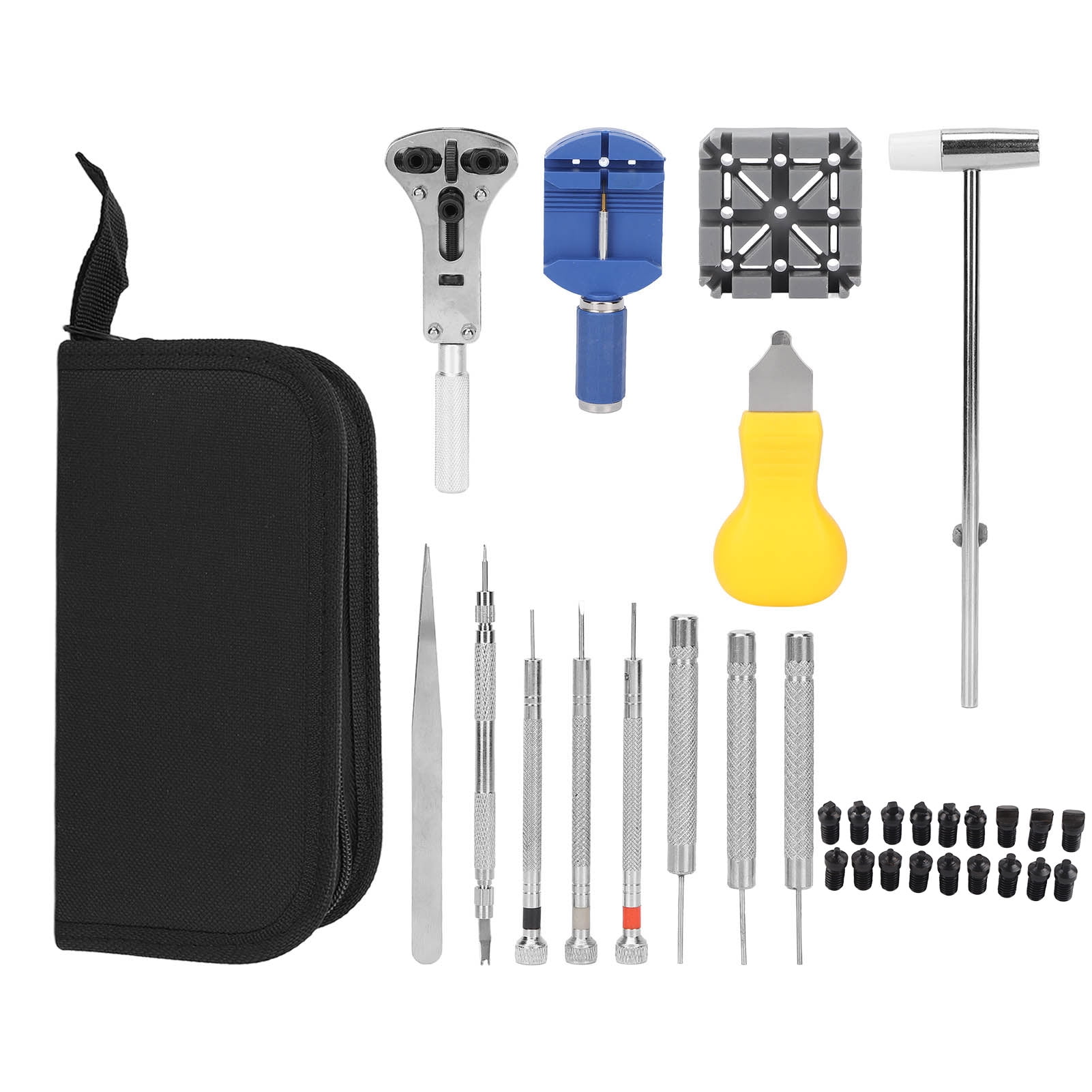Watch Repairing Tools Changing Watch Batteries Watch Battery Replacement Kit Adjusting Strap Opening Watch Back For Watchmakers For Watch Shop Walmart