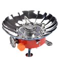 thumbnail image 1 of Windproof Small Cassette Stove Stainless Steel Portable Mini Outdoor, 1 of 5