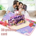 thumbnail image 2 of Happy Mother's Day 3D Card Spring Gardening Flower Theme Gift for Mom Wife, 2 of 5