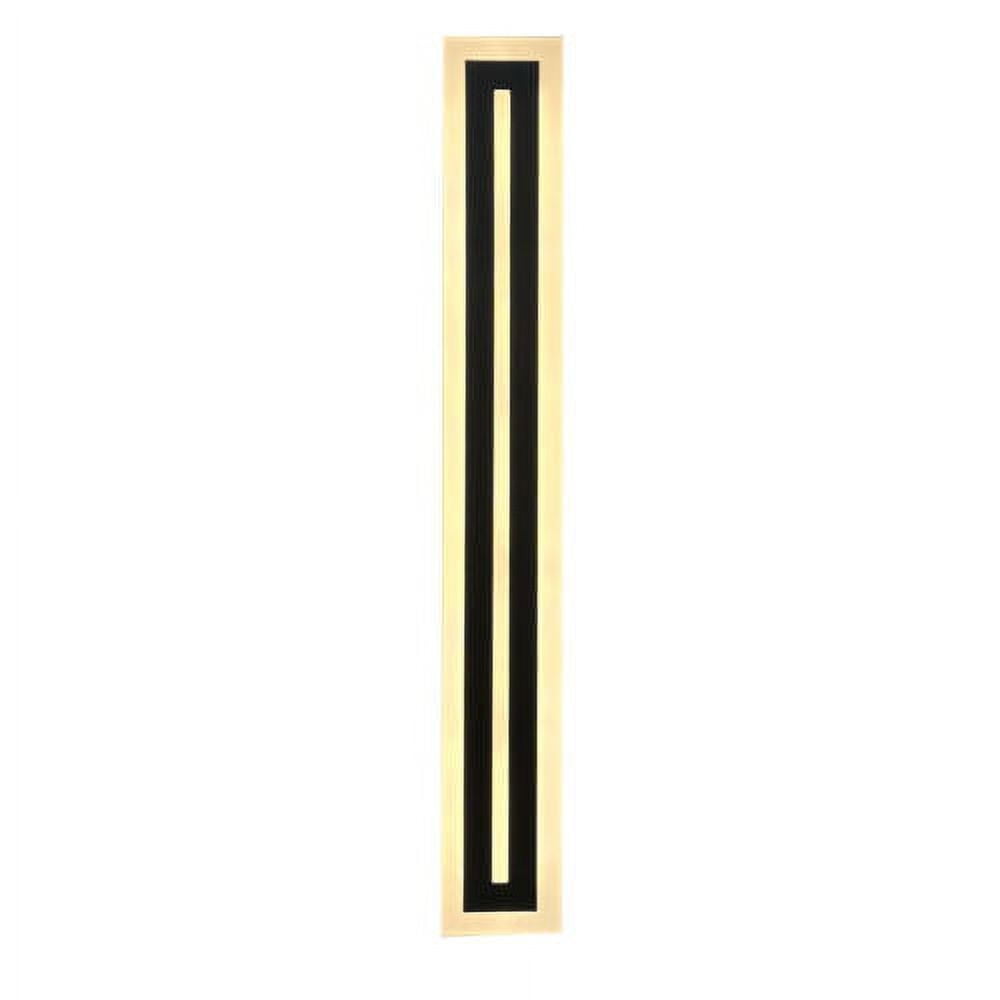 60CM LED Wall Sconce Rectangular Long Strip Lamp Exterior Light Fixture Decor
